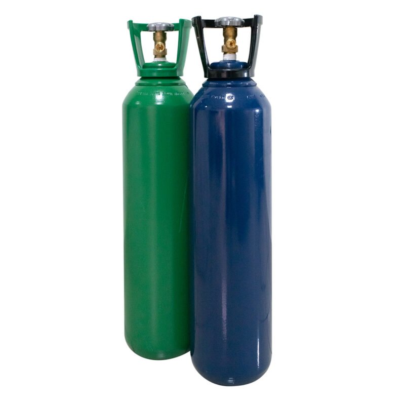 GN-20 Conjunto Sedação - Oxigênio Medicinal 1,5m³ + Óxido Nitroso 7 Kg - Image 3